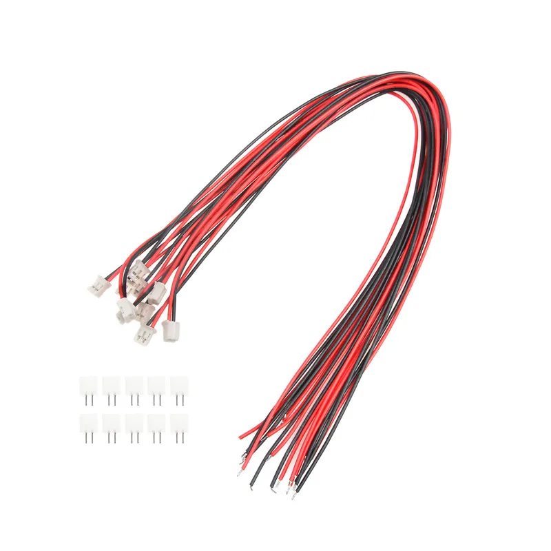 10 комплектов 2/3/4/5/6/7/8/9/10-Pin Mini Micro JST PH-2.0 коннектор Мужской Женский Разъем провода разъем для кабелей разъемы 300 мм 26AWG