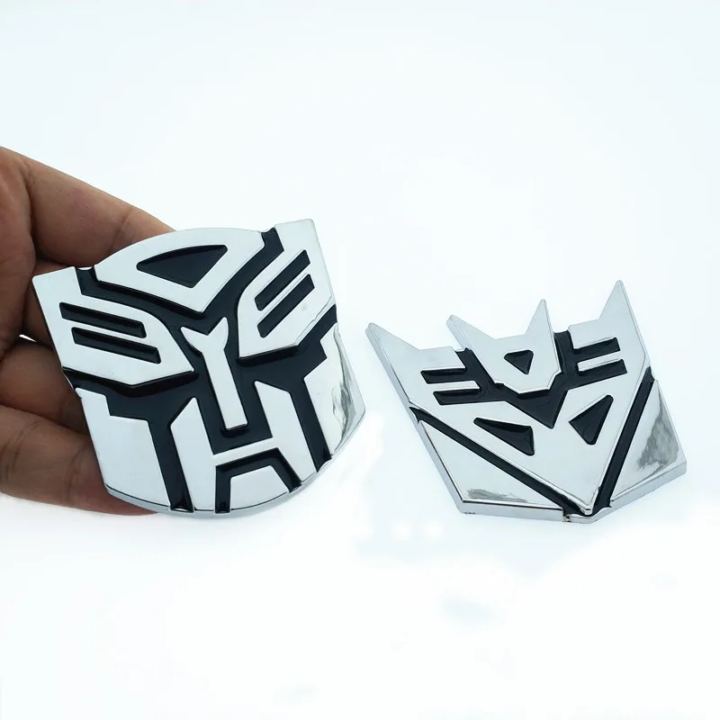 

CDIY 3D Logo Protector Transformers Autobot Metal Emblem Badge Car Sticker Car styling Accessories