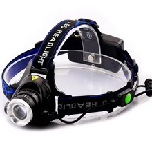 Высокая Мощность светодиодный налобный фонарь Xml T6 светодиодный налобный фонарь 2000 люмен яркая Фара Фонарь Пеший Туризм фара светодиодные фонари
