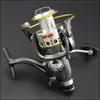 Europe Most Popular RiverHawk pesca Smooth Spinning Reel baitcasting Fishing Reel 1 pcs 9+1 BB Carp Fishing Bait Runner Reel ► Photo 2/5