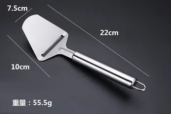 

DHL 500pcs Stainless Steel Cheese Butter Cutter Cheese Dough Cutters Plane Grater Slicing Cheese Tools Kitchen Gadget