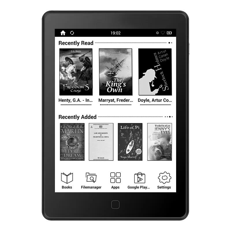 BOYUE T62 plus likebook air ebook reader 6" 1G/16G 300ppi e ink touch screen bluetooth wifi gift pu cover pocket book | Электроника