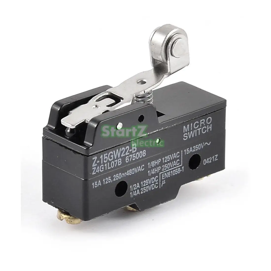 Short Roller Hinge Normally Open/Close Micro Lever Limit Switch Z