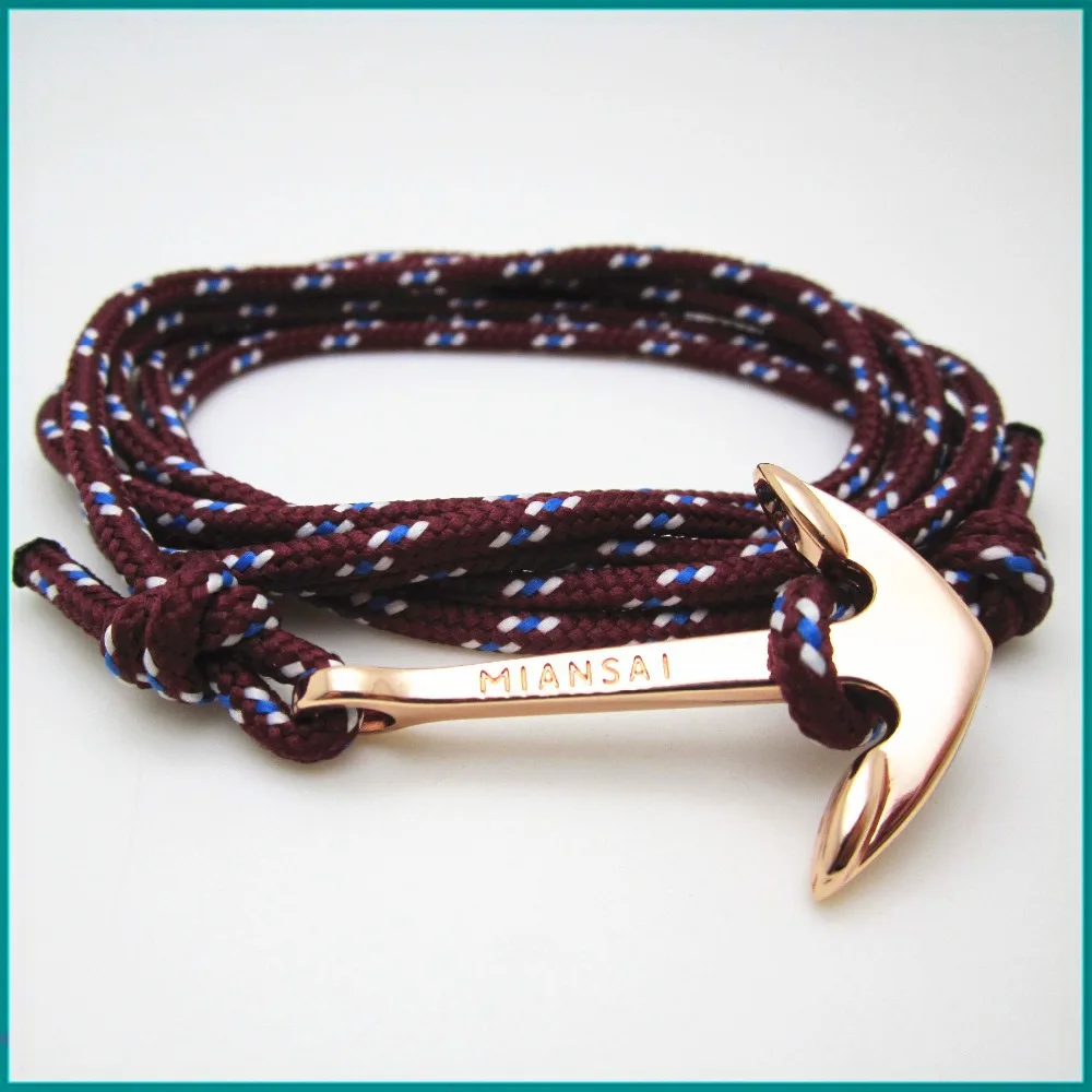 Miansai Anchor Bracelet Enameled