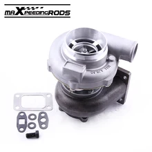 GT3076R GT3037 GT30 T3 Flange 500HP Turbo Turbocharger For All 6 8 Cyl A/R .6 A/R .82 Water Cooled Universal anti-surge Turbine