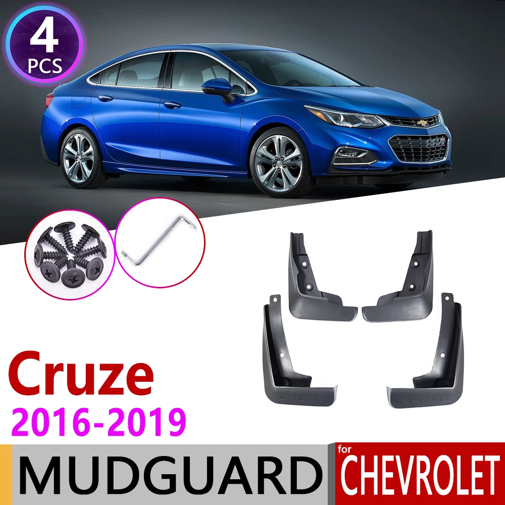 Спереди и сзади автомобиля брызговик для Chevrolet Cruze седан 2016 2017 2018 2019 щитки