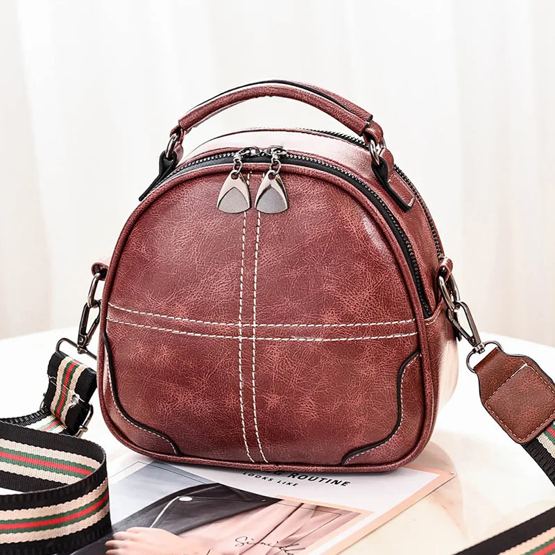 

Luxury Ladies Messenger Bag Simple Design Zipper Flap Handbag Bags for Women 2019 New PU Leather Casual Tote Small Shoulder Bag