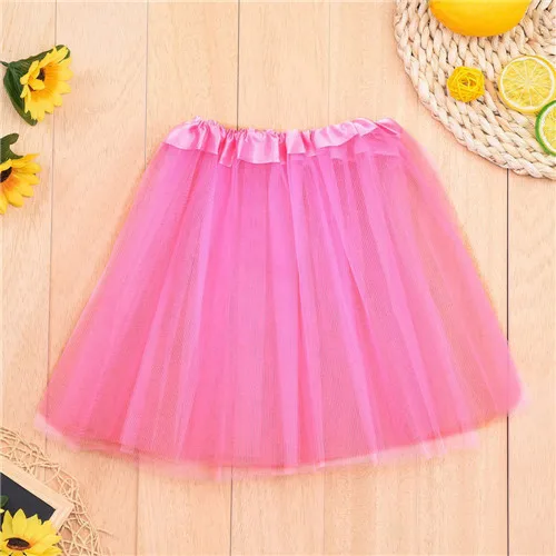 ARLONEET Todder ярусная юбка для девочек, однотонная кружевная детская юбочка с бантом, юбка-пачка из тюля для танцев, кружевная Одежда для девочек 2-8 лет, 30