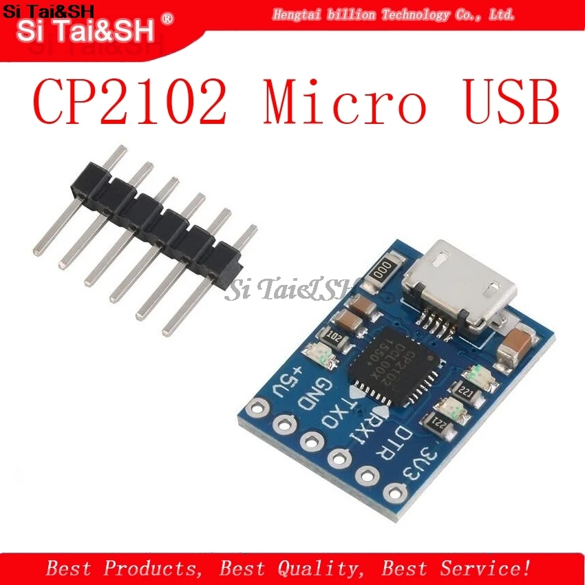 1pcs/lot ATMEGA328P Pro Mini 328 Mini ATMEGA328 3.3V/8MHZ 5V/16MHz for Arduino - Цвет: CP2102 Micro USB