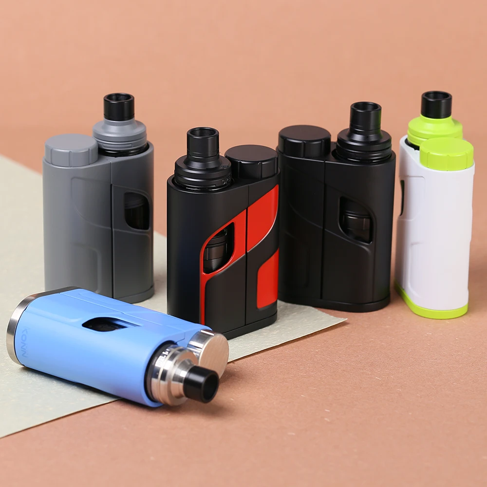 

Original Eleaf iKonn Total with ELLO mini 2ML Tank/ELLO mini XL 5.5ML Kit 510 thread iKonn Total 50W 18650 battery Vape