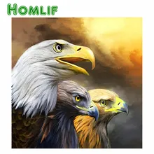 Алмазная картина на заказ Орел Алмазная вышивка кофе Алмазная картина Полная площадь 5D DIY Алмазная картина набор подарки