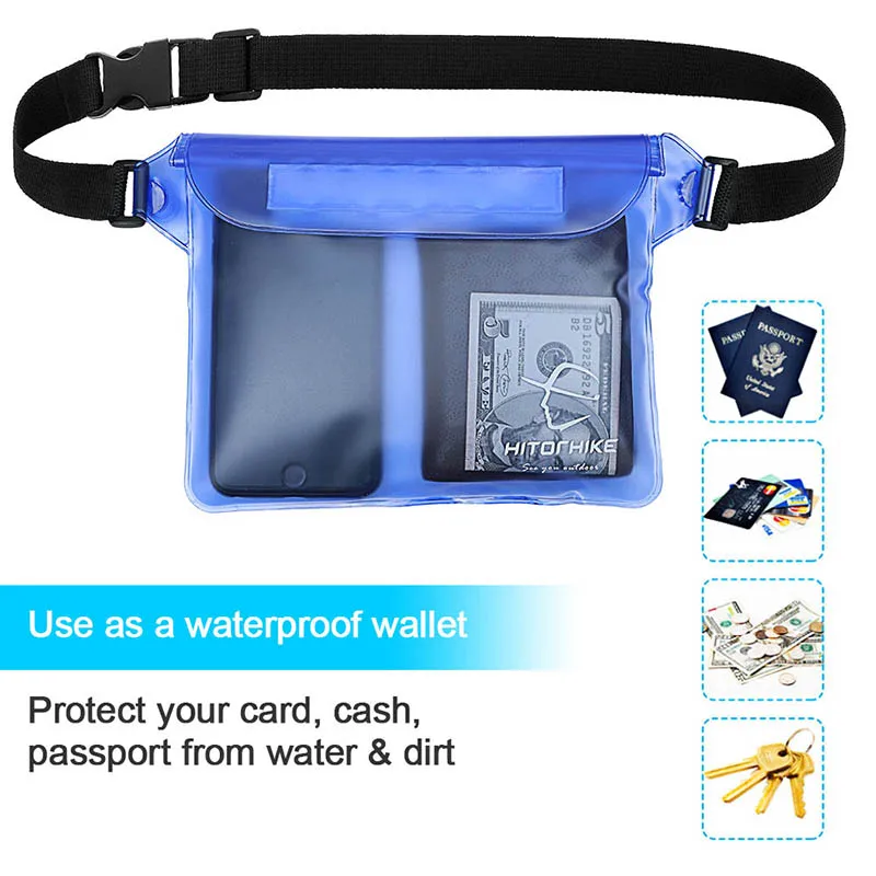 Waterproof Pouch with Waist Strap 7