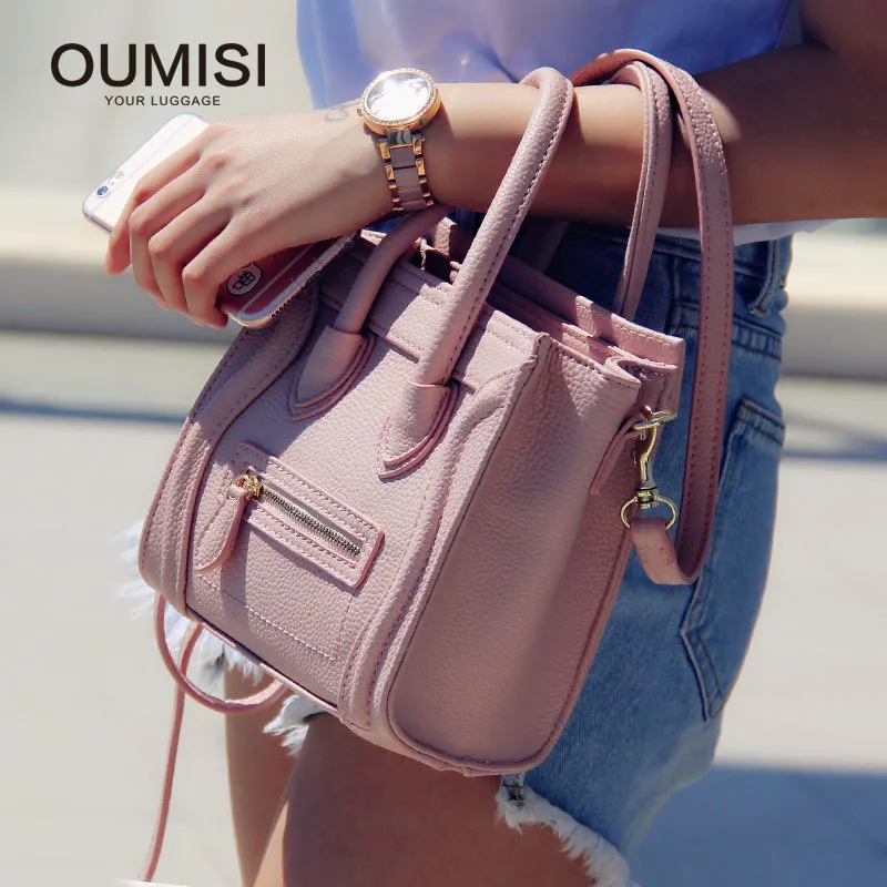 OUMISI Модная брендовая женская сумка из искусственной кожи известного бренда, маленькая сумка через плечо CSMINI