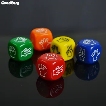 

1 PC 2cm Casino Acrylic Dices Set Drinking Dice Board Game Gambling d6 Poker Party Game Fun Dices Set For kids Toy Poker Game