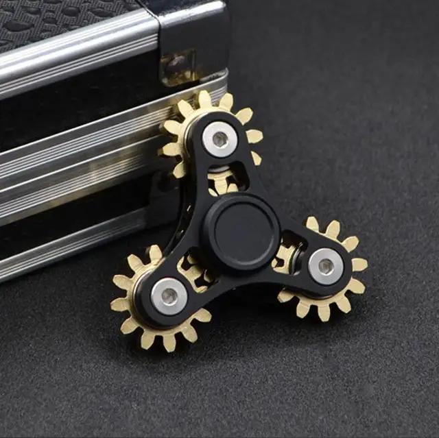 metal cog fidget spinner