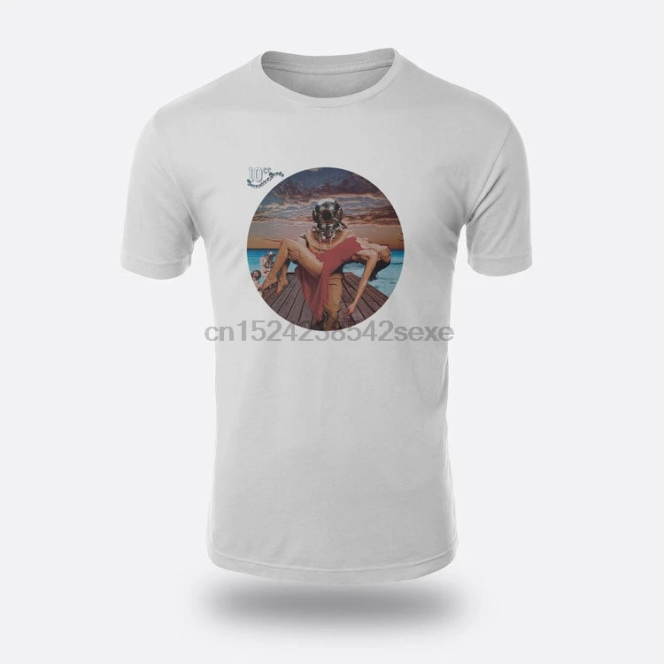 

Deceptive Bends 10cc Art Rock White T-shirt Size S-3XL Mens Tee