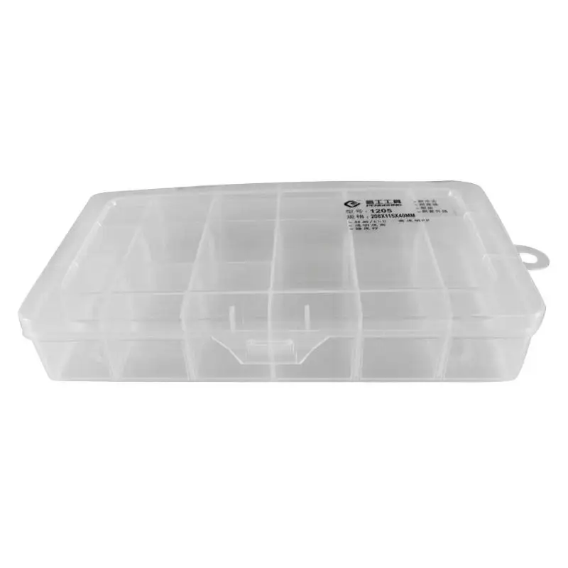 Прозрачная пластиковая емкость для хранения коробка мульти-сетки компонент винт аппаратные средства ящик для хранения инструмента