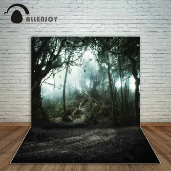 

Allenjoy wonderland mysterious forest fairy tale professional photography backdrop fund fond studio photo child photography