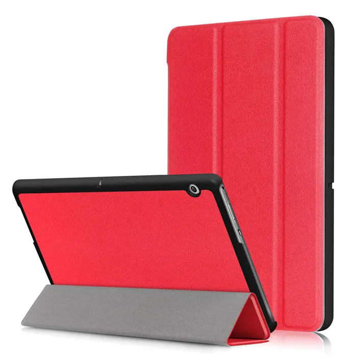 Чехол подставка из искусственной кожи для Huawei Mediapad T3 10 AGS L09 9 6 дюймов планшет + 2 шт.