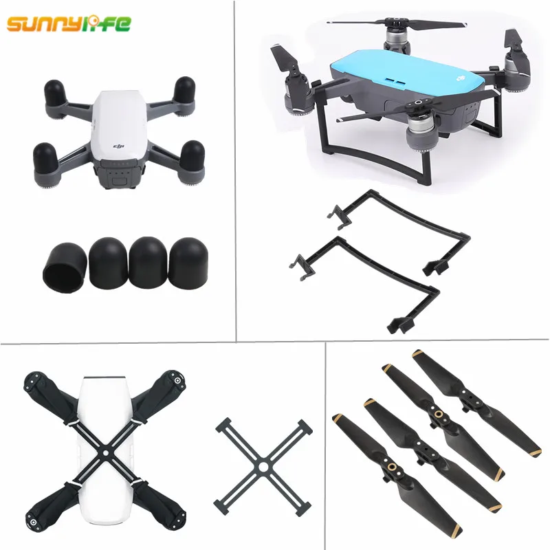 5в1 для DJI Spark Combo 4730F пропеллер + удлиненная посадочная Шестерня Фиксатор фиксатора