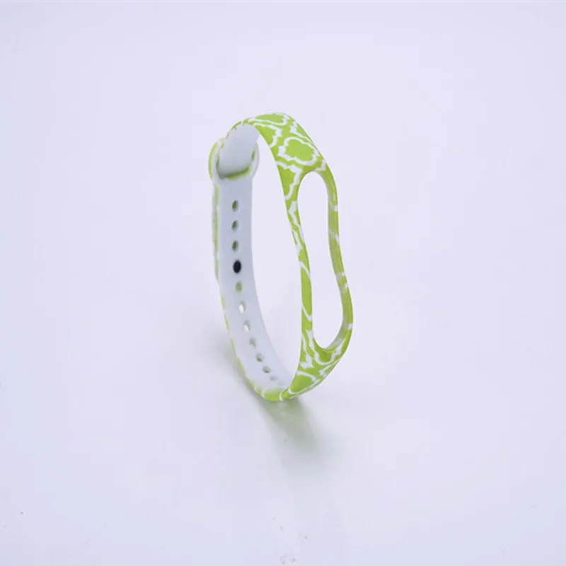 Mi band 3 красочные спортивные ремешки аксессуары для часов замена силиконовый браслет для Xiaomi mi 3 умные браслеты - Цвет: 011