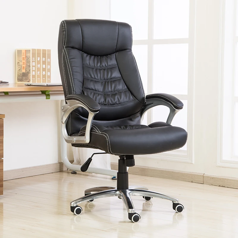 Высокое качество компьютер домой офисное кресло кожаное кресло Boss подъема поворотный стул эргономичный стул