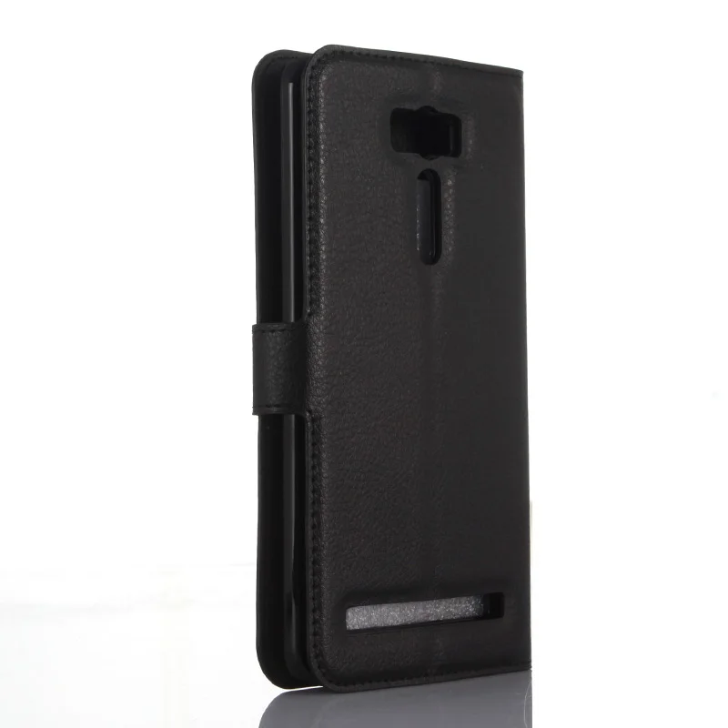Роскошный чехол бумажник из искусственной кожи с откидной крышкой для Asus Zenfone 2