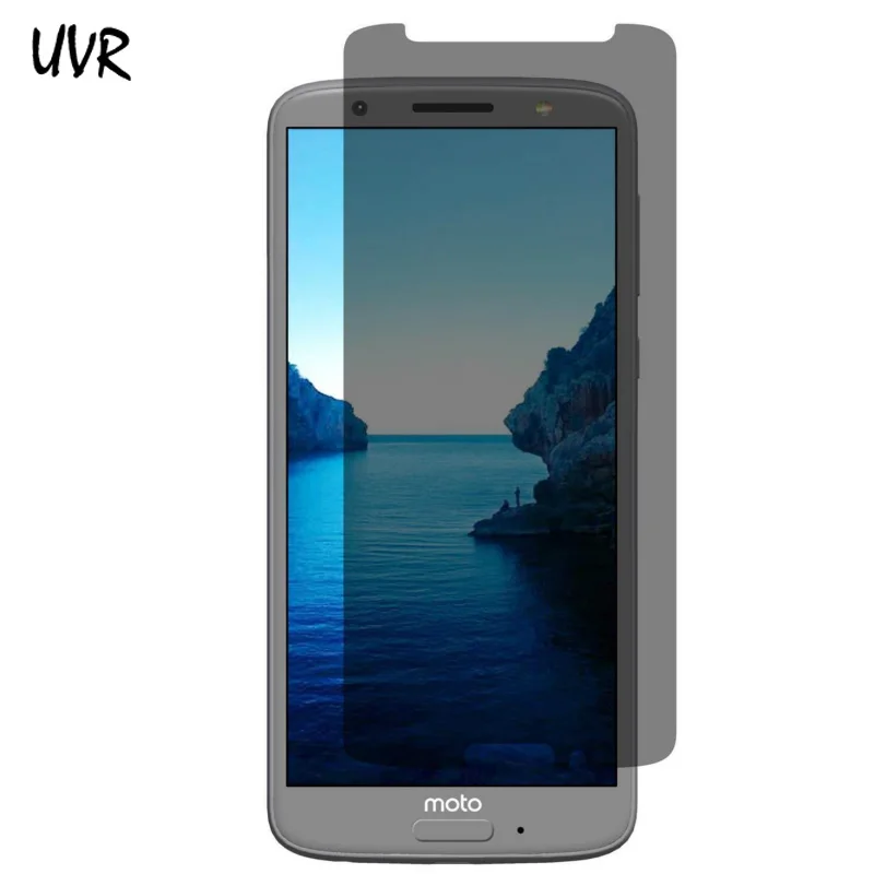 

UVR For Motorola Moto G6 G6 Plus Anti-Spy Privacy Tempered Glass Screen Protector For Moto G6+ Plus G6Plus Anti Glare Spy Film