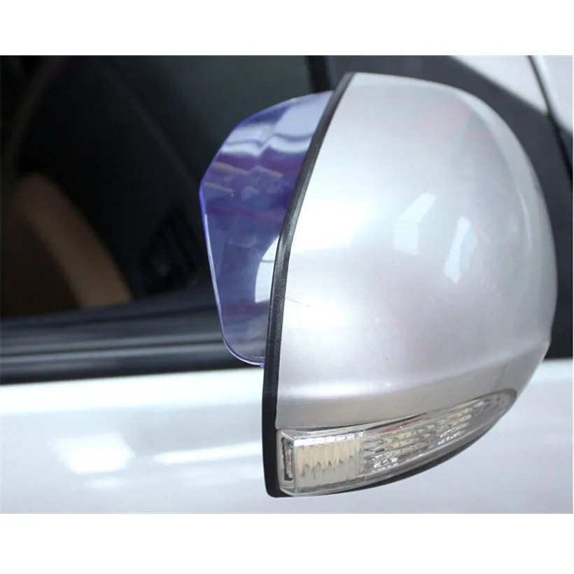 1 pair Car rearview mirror rain Eyebrow Visor Shade Shield Water Guard For Car Truck thickened automotive supplies