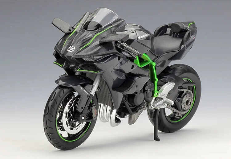 Maisto 1:12 Kawasaki Ninja H2R супермоторная Литая модель мотоцикла