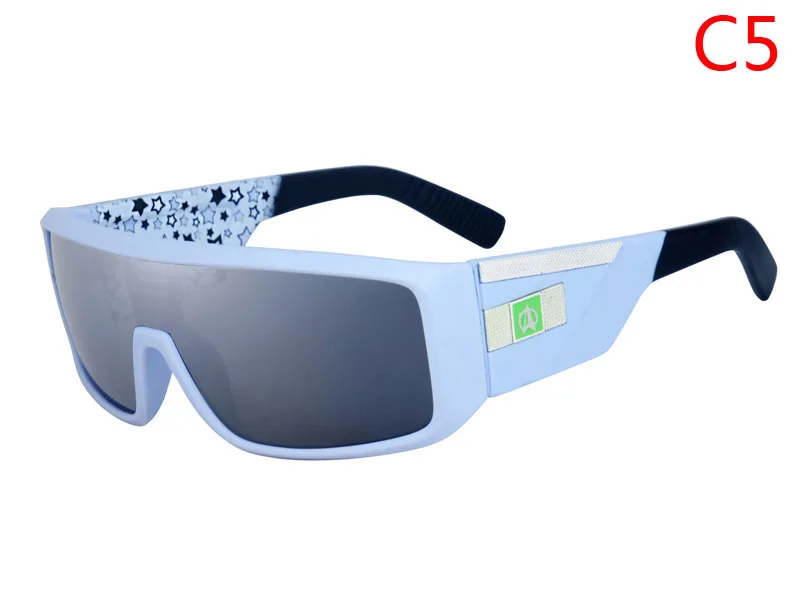 Viahda, новые ветрозащитные солнцезащитные очки, модная большая оправа, фирменный дизайн, женские солнцезащитные очки, UV400, чехол - Цвет линз: C5