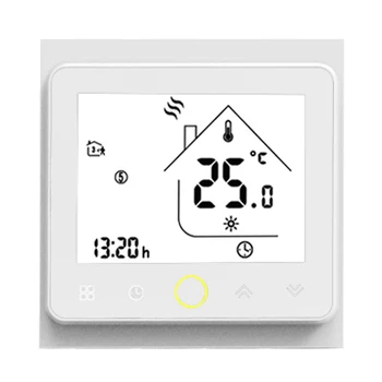 

Wall-mounted Thermostat Controller LCD Energy-saving Stable Capacitive Controller SDF-SHIP