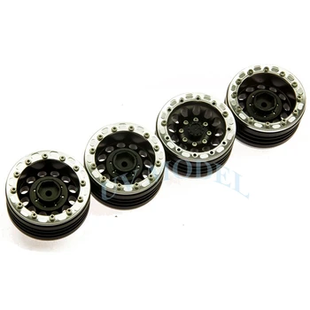 

4Pcs RC 1:10 Scale CNC Metal Truck Rims Wheel 1.9 BEADLOCK For RC CRAWLER Climb Car Free Shipping