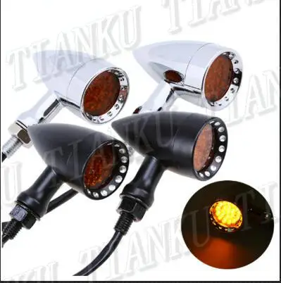Motorcycle LED Turn Signal Light For Suzuki Boulevard C50 Volusia 800 C90 M109R C109 Marauder M50 Intruder LC1500 Cruisers |
