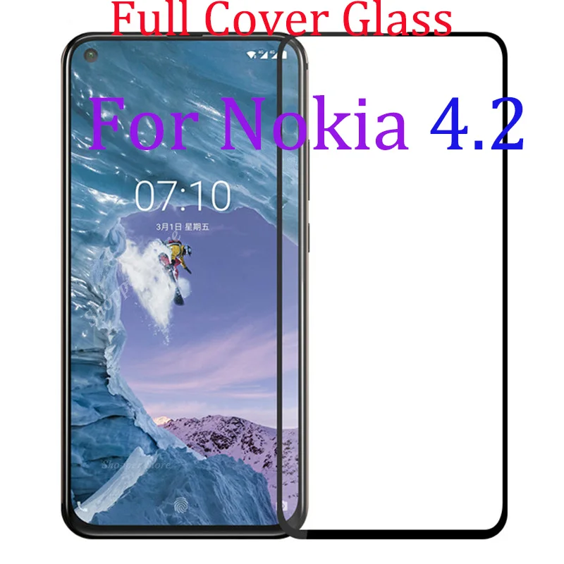 

For Nokia 4.2 Tempered Glass Screen Protector For Nokia 4.2 TA-1157 TA-1150 TA-1133 TA-1149 For Nokia 4.2 Full Cover
