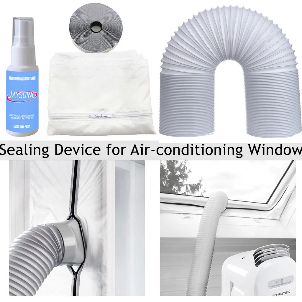 

2019 Air Lock Window Seal Cloth Plate Sealing For Mobile Air Conditioners Air-Conditioning Units waterproof Soft Home Flexible