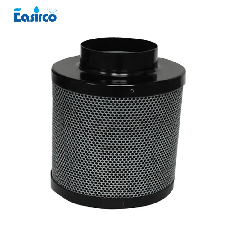 4'' carbon air filter With Flanger for ventilation of grow tent