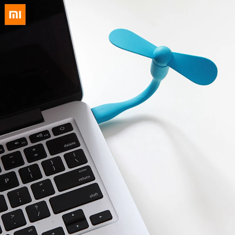 Оригинальный Xiaomi USB вентилятор mi ni вентиляторы для гаджетов портативное зарядное