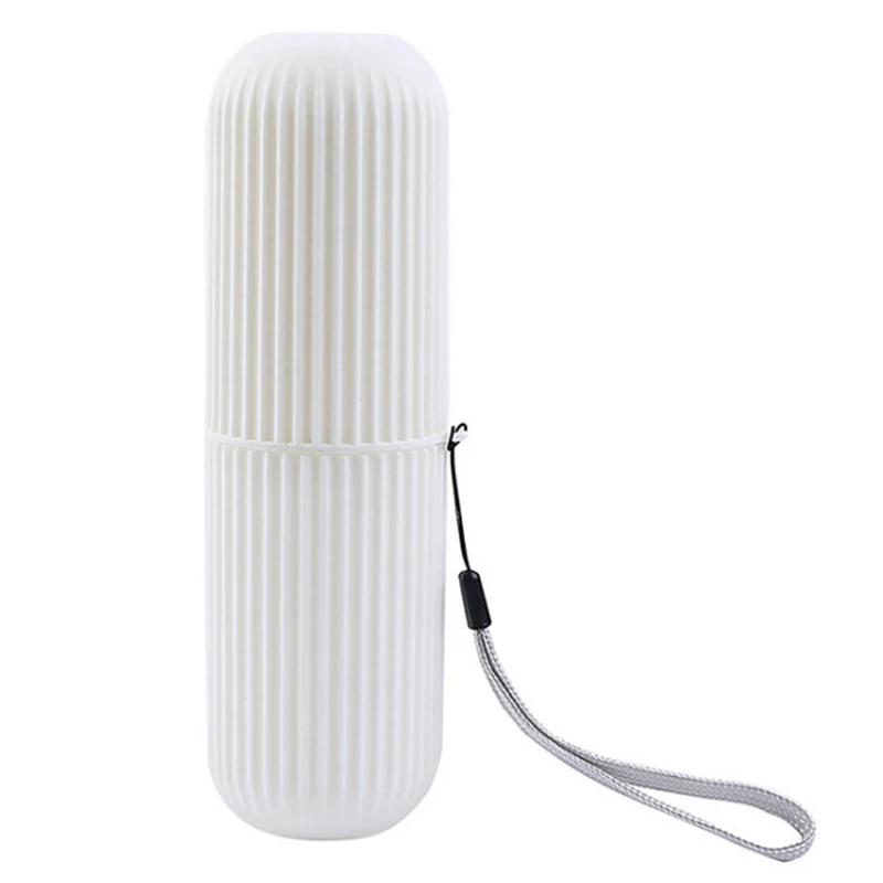 Portable Toothpaste Toothbrush Holder Case Non-Slip Strip Storage Box Plastic Couple Bathroom Accessories JWYGJ82