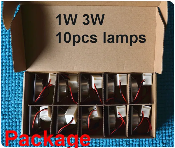 Instock Commerical Aluminum Spot 1W Adjustable Mounted Mini Cabinet Lights Led