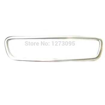 

For F-PACE F Pace FPace 2018 ABS Matte Interior Rearview Mirror Cover Rear View Frame Cover Protector Trim Car Styling Accessory