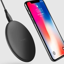 Высокое качество 10 Вт Qi Беспроводное зарядное устройство для samsung S9 S8 Note 8 Быстрое беспроводное зарядное устройство для iPhone X XR 8 plus Беспроводная зарядная панель