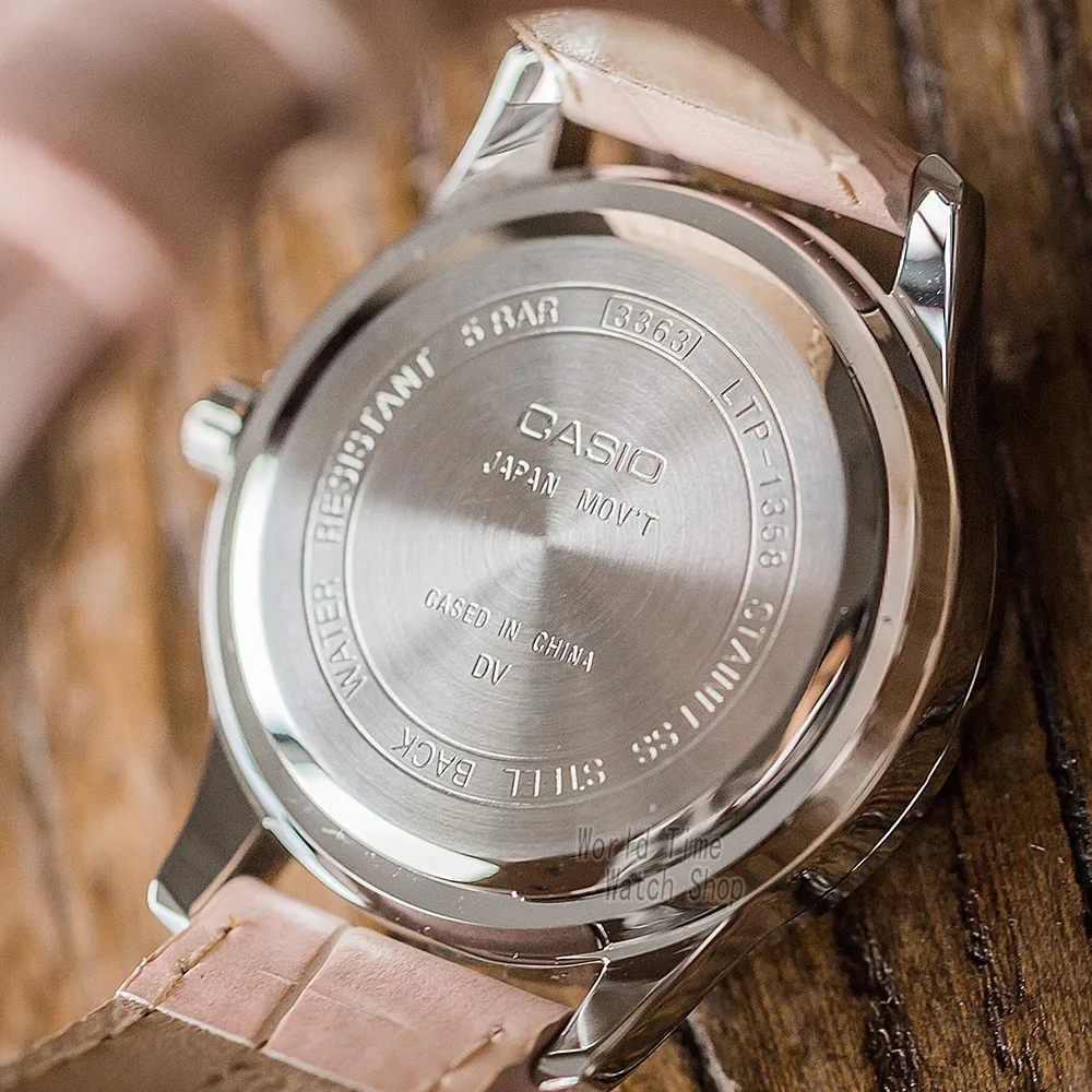 Casio watch Casual fashion simple business ladies watch LTP-1358L-4A LTP-1358D-2A LTP-1358D-4A LTP-1358D-7A