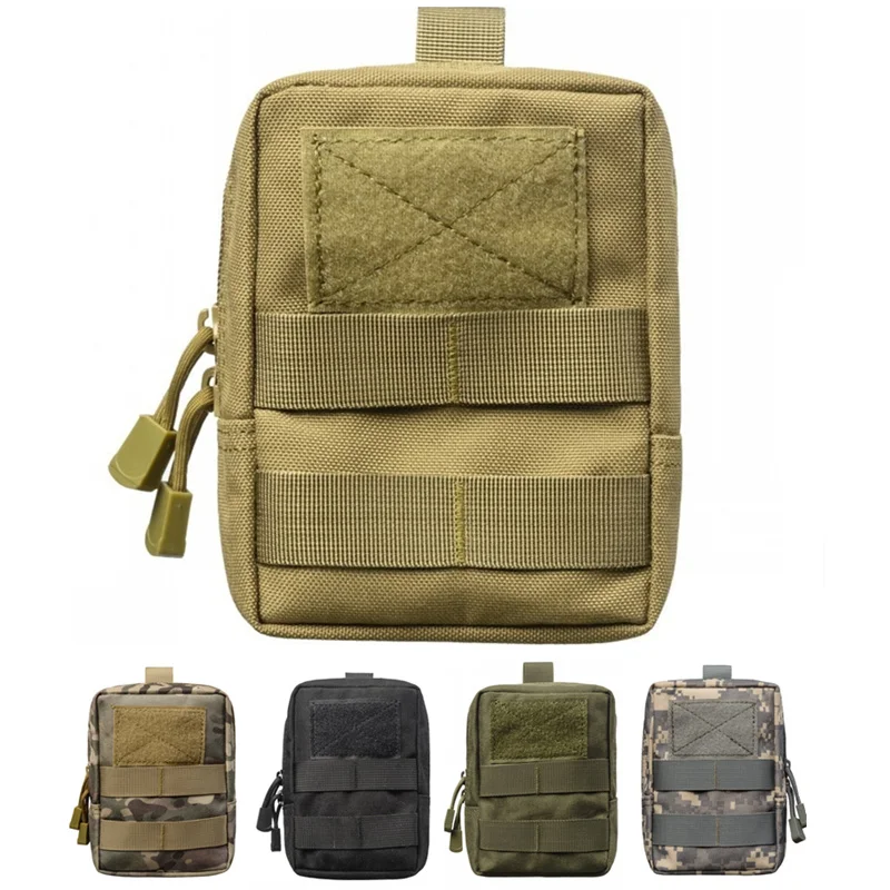 

CQC Tactical Molle Medical Pouch Military EDC Tool Waist Pack Bag Phone Case Holder Outdoor Hunting Accessory Belt Bags