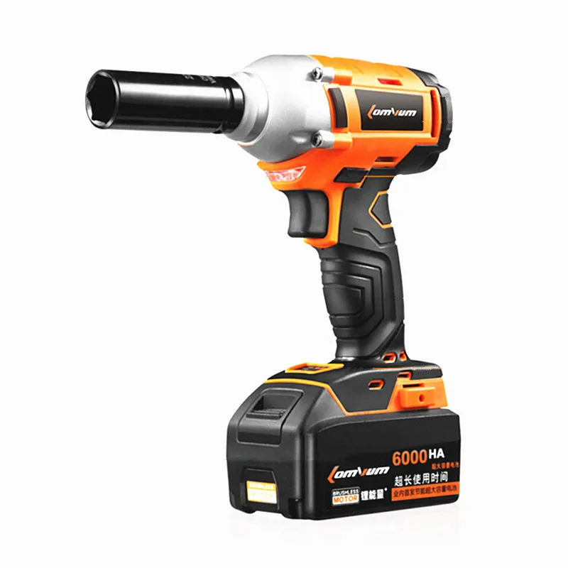 6000MA brushless motor electric impact wrench high quality cordless
