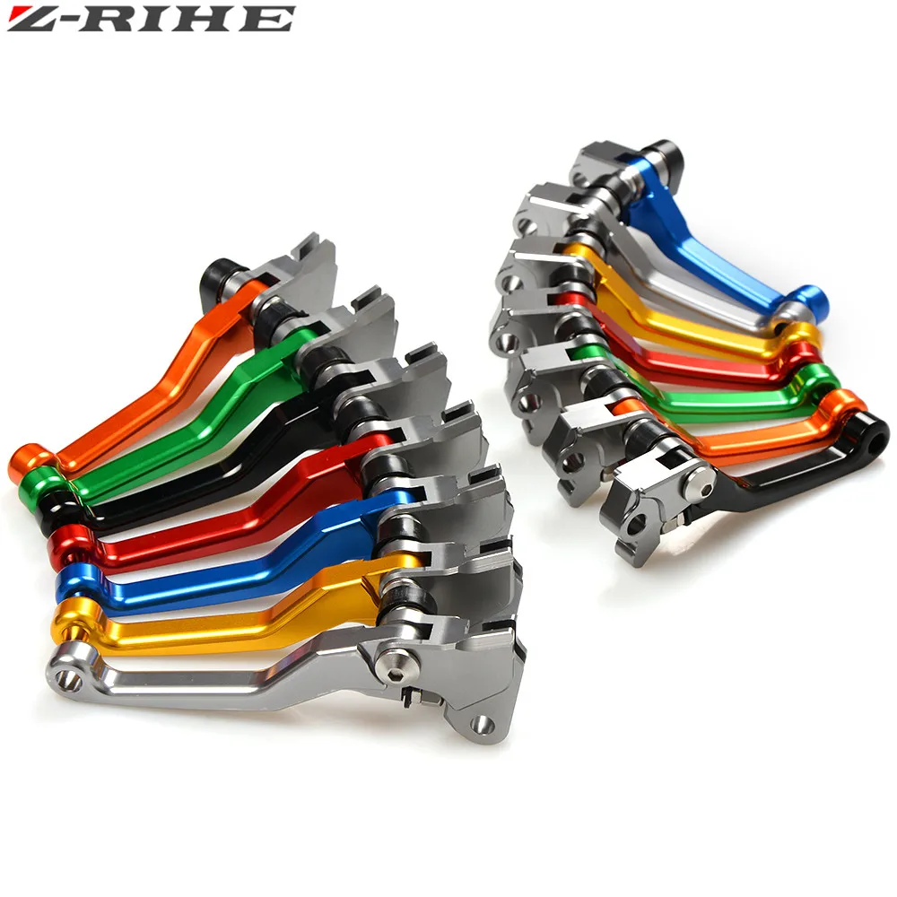 ЧПУ Сводные dirt Bike тормозной рычаг сцепления ручка для suzuki РМЗ 450 RMZ450 2005 2006 2007 2008 2009 2010 2011 2012 2013