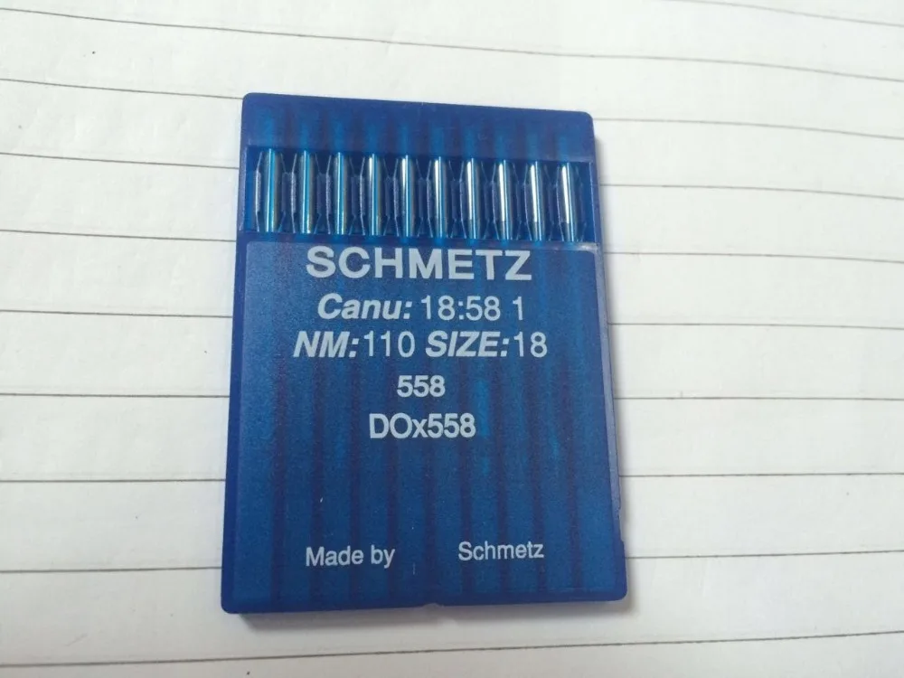 

[SCHMETZ Germany needle ] DOX558 18# round keyhole Needle round head buttonhole machine needle 18