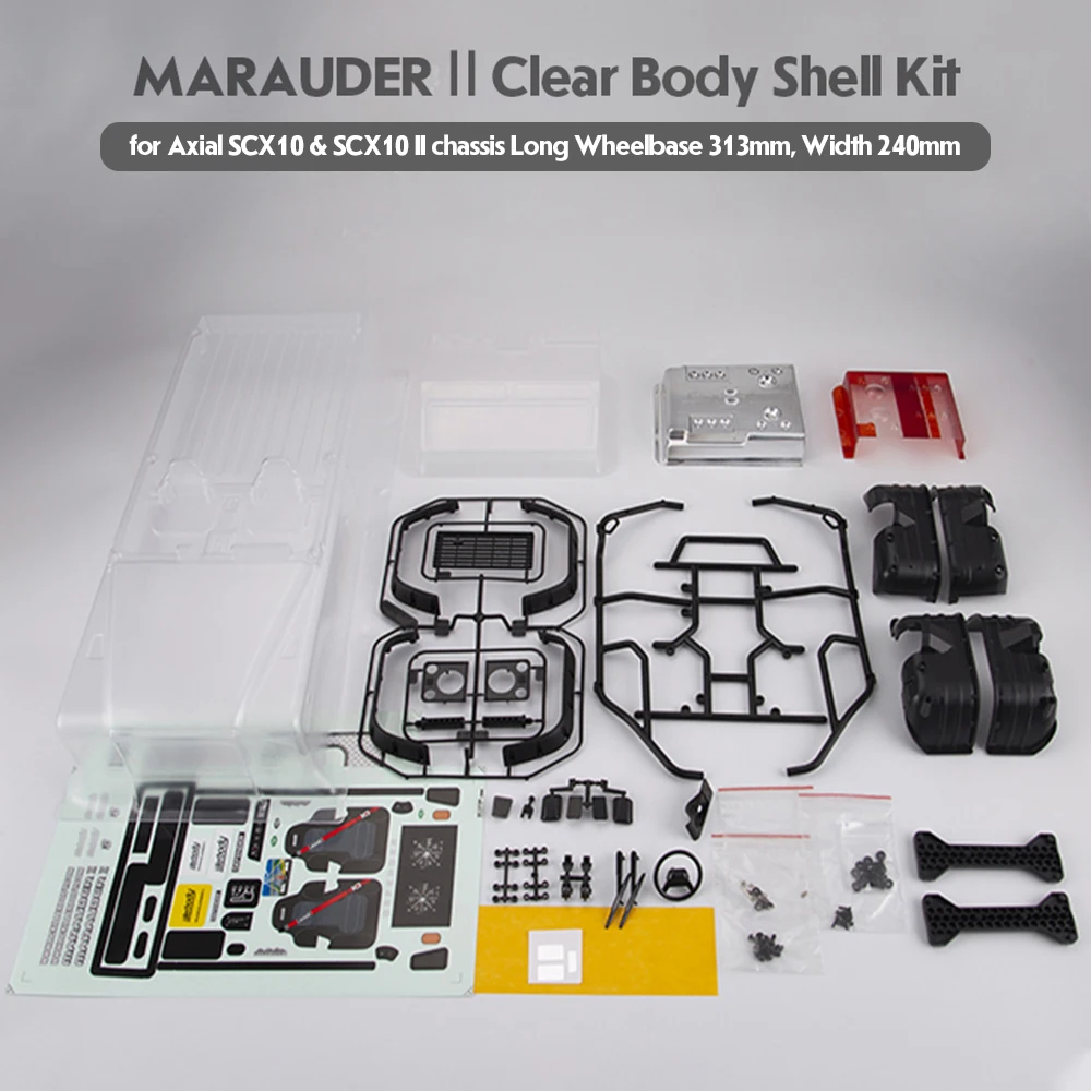 Killerbody MARAUDER _ RC автомобильный Корпус Комплект для 313 мм Колесная база осевая SCX10