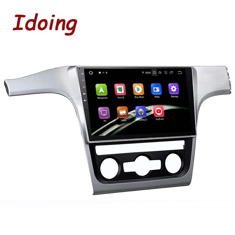 Cheap Idoing 10.2"2.5D 4G+64G GPS Navigation Car Android9.0 Multimedia Player For Volkswagen Passat 2013 Accessories Sedan No dvd 2din 4