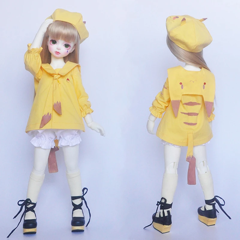 BJD conjunto muñeca kawaii ropa clothes dress doll 1/3 1/4 1/6 anime kawaii D 